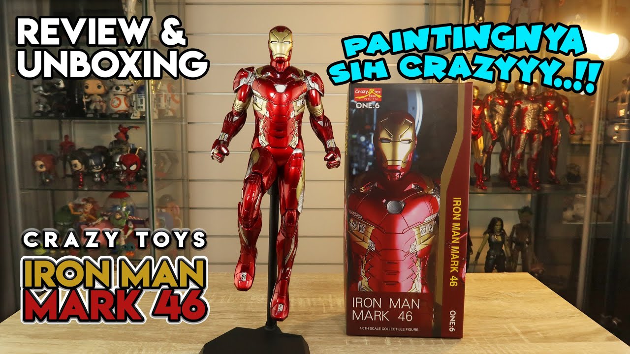 crazy toys iron man mark 46