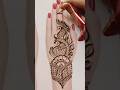 Beautiful Unique Intricate mehndi design Henna Design ❤ Easy treanding mehndi Design #mehndi#shorts