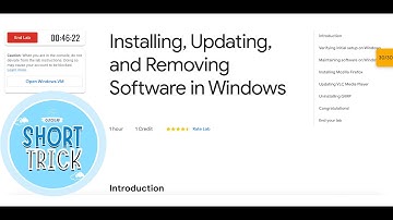 Installing, Updating, and Removing Software in Windows || #qwiklabs  #coursera [With Explanation🗣️]
