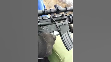 AR 15 exploding target