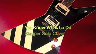 Download Lagu You Know What to Do - Stryper (Guitar Solo Cover) MP3