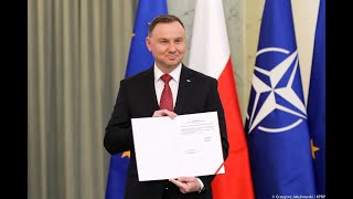 Uroczystość Podpisania Strategii Bezpieczeństwa Narodowego Rp