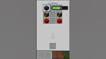 Minecraft me craft a command block #minecraft #mcpe​ #shorts​ #youtubeshorts