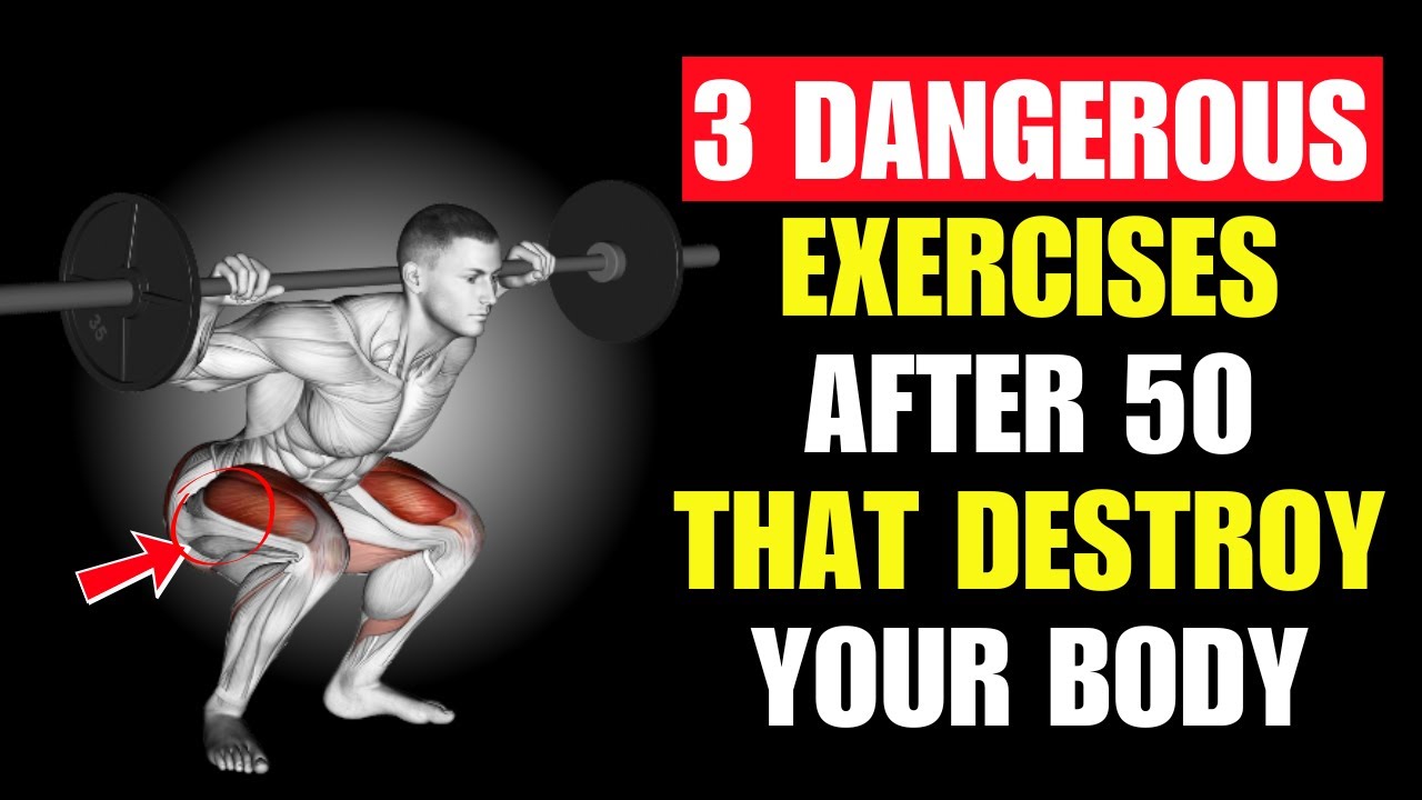 3 Dangerous Exercises to Avoid After 50 (And Safe Alternatives)