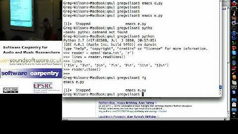 Files in Python - opening and reading: introduction (Software Carpentry)