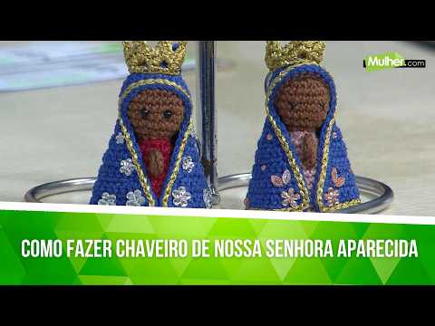 How to make a Our Lady of Aparecida keychain