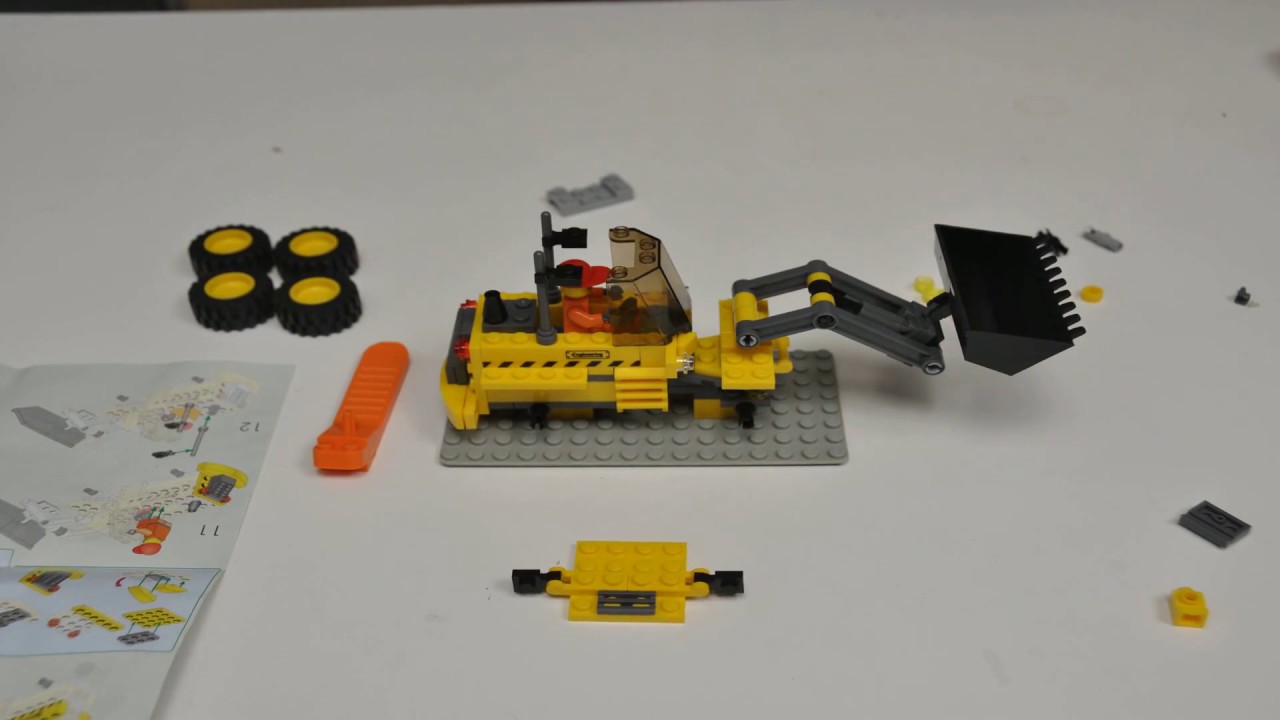 Kazi 8042 City Bulldozer Lego compatible