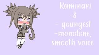 Oh Me, Oh My! || Voice Acted Gacha Series! (AUDITIONS OPEN! READ DESC) Update