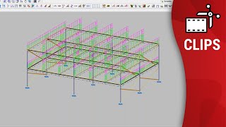 CYPE 3D: Completing the structural model with circular hollow sections sharing in BIMserver.center