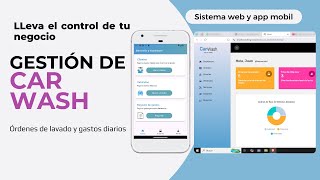 Sistema para #carwash  App + Web | órdenes de lavado y gestión de gastos screenshot 4