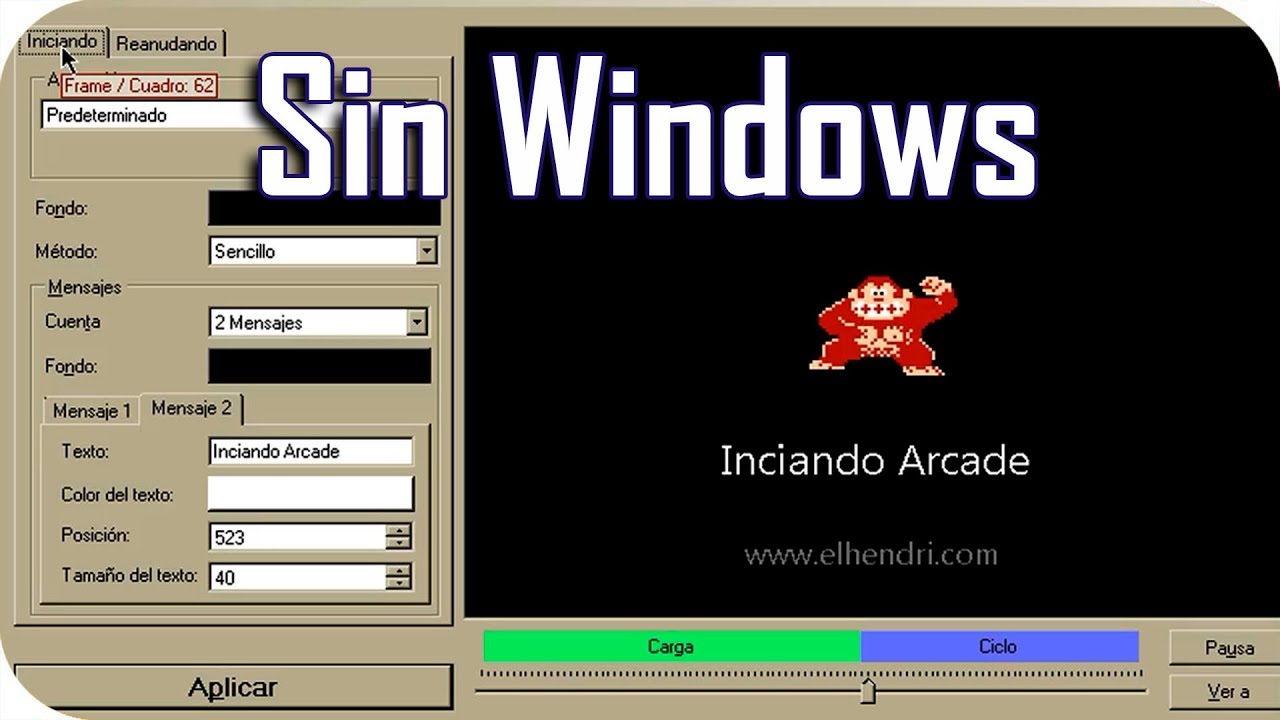 Inicia tu Arcade sin rastro de Windows - El Hendri