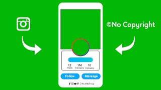 No Copyright Instagram Green Screen Instagram Intro Chroma Key