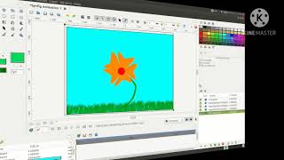 Creating images in Synfig : Flower and Natural Scene - STD 11 screenshot 4
