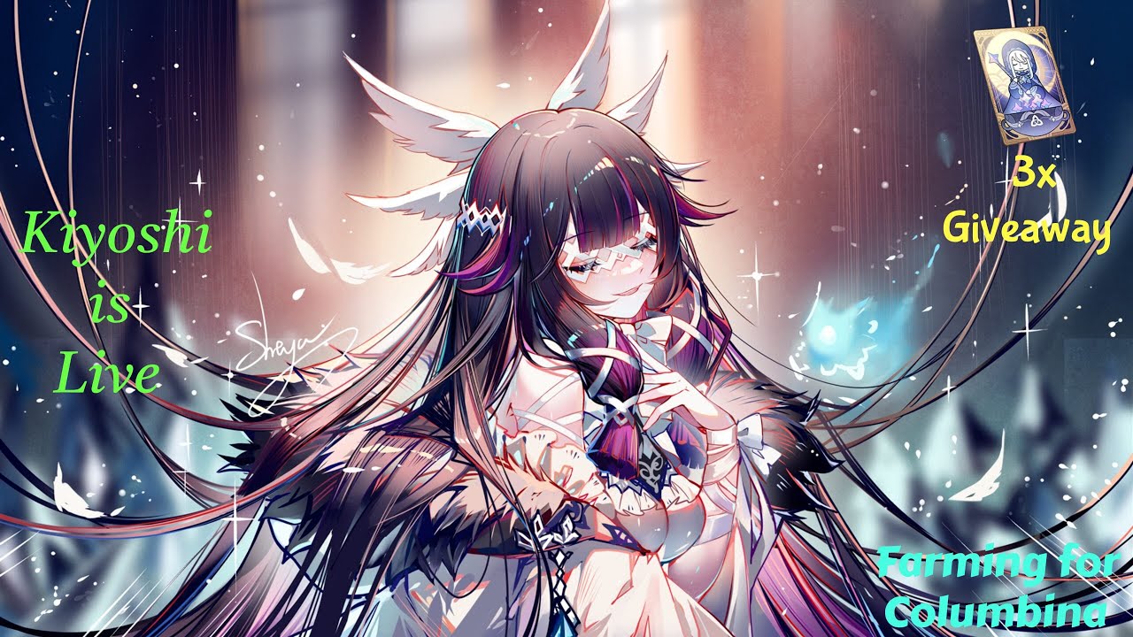 GENSHIN LIVE INDIA | FARMING FOR C6 COLUMBINA | ACCOUNT REVIEWS | 500 SUBS (3X) WELKIN GIVEAWAY