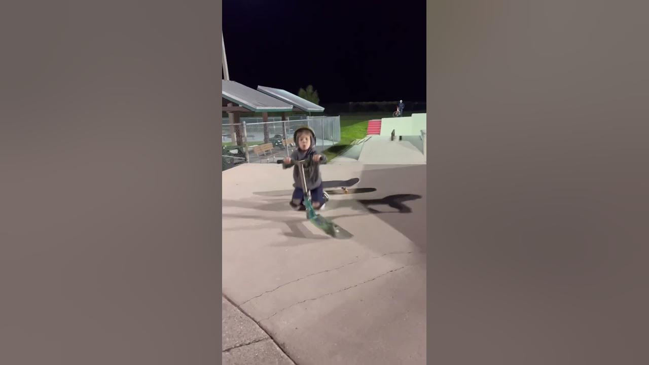 And skaters say SCOOTER KIDS are in the way 😑