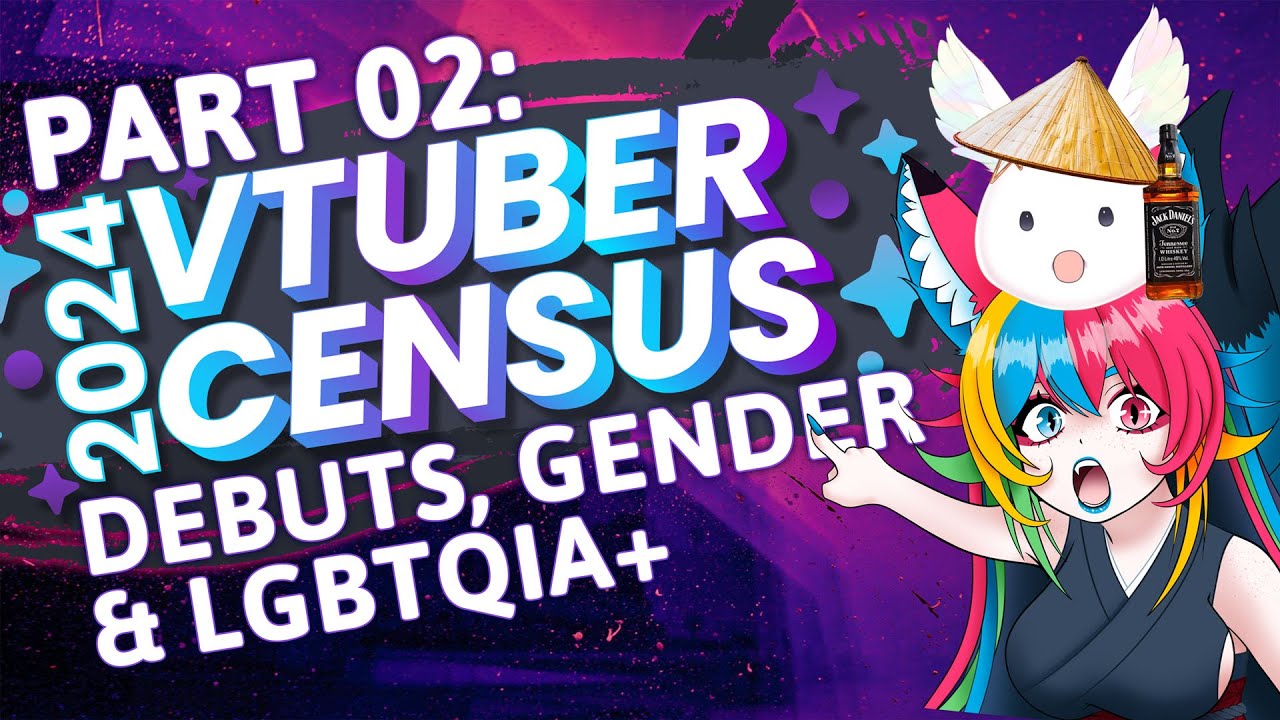 2024 VTuber Census: Part 2 (Debuts, Gender, and LGBTQIA+)