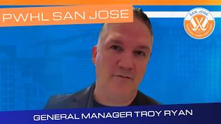 PWHL San Jose General Manager Troy Ryan | Introductory Press Conference!