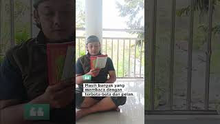 Sore belajar Iqro 5, mulai mengenal dan mempraktikkan Alif Lam Ta'rif pada bacaan Idzhar Qamariyah.