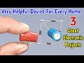 3 helpful Electronic projects for beginners