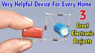 3 helpful Electronic projects for beginners
