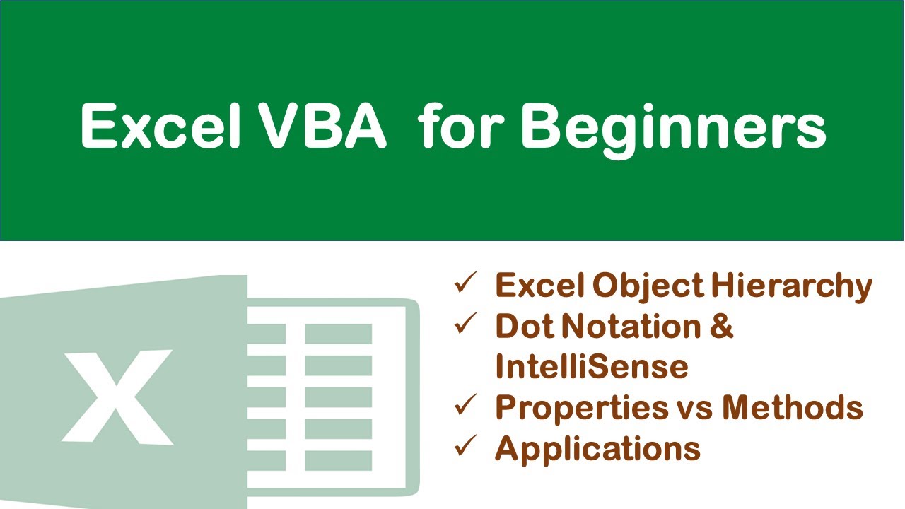 Master Excel Objects with VBA: Automate Excel Like a Pro