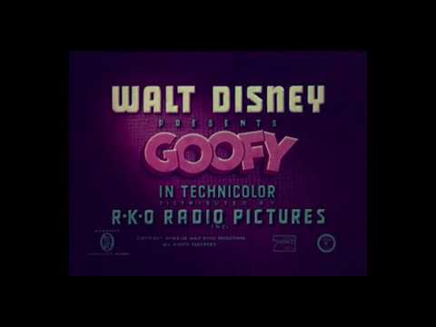 Goofy – Tiger Trouble (1945) – original RKO titles