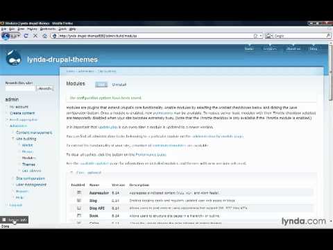 03 01  Installing the Theme Developer module aka Devel