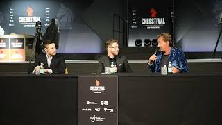 Freestyle Chesstival Las Vegas opening media press conference