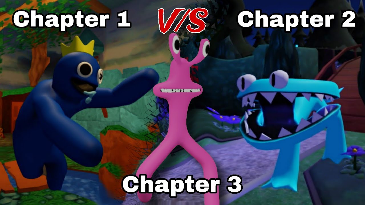 Playing As Pink In Rainbow Friends Chapter 1 And 2 Full Gameplay - YouTube
