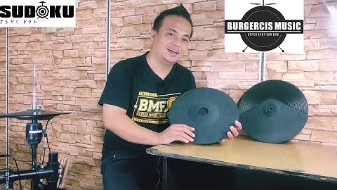 Sudoku Lucas Electric Drum - Cymbal (2 zones & 3 zones) + Cymbal Chokes review by Sam Nizam Aisy