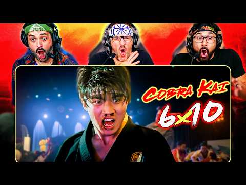 Thumbnail for CRAZY ENDING!! COBRA KAI Season 6 Episode 10 REACTION!! 6x10 Breakdown & Review | Netflix