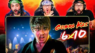 CRAZY ENDING!! COBRA KAI Season 6 Episode 10 REACTION!! 6x10 Breakdown & Review | Netflix