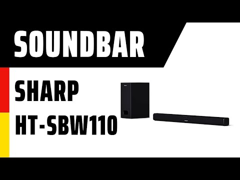 Soundbar Sharp HT-SBW110 | Deutsch