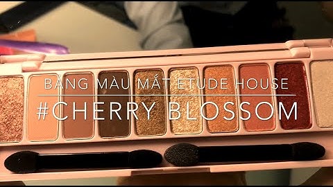 Phấn mắt etude house bakehouse review