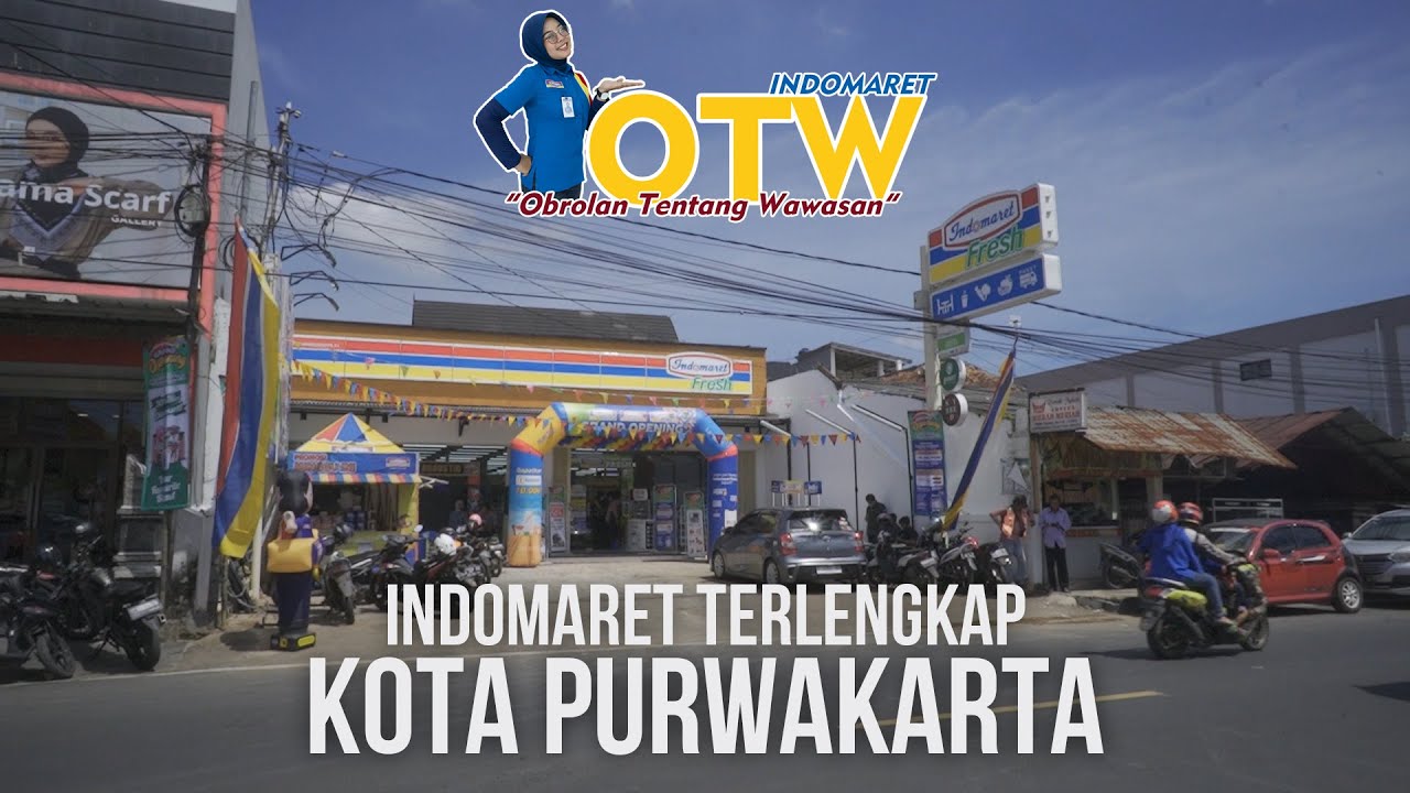 OTW INDOMARET ! TOKO INDOMARET TERLENGKAP DI AREA WISATA PURWAKARTA !