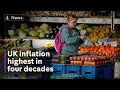 Cost of living crisis: UK inflation hits 40-year high of 9%