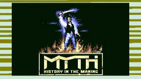 myth - System 3 - C64 Commodore 64 game loading music