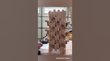 “Marble moves up with the help of a drill! 😮⚙️ via @marleyturned”