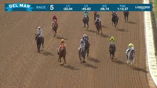 Victoria s Rocket wins race 5 at Del Mar 26