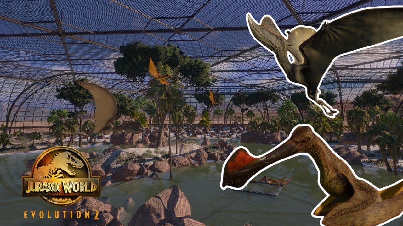 Tropical Oasis Aviary using JP Buildings Only | Jurassic World