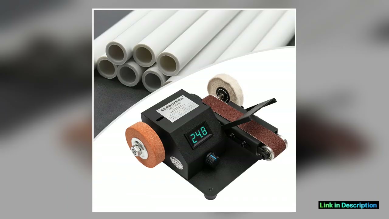 350W Electric Mini Belt Sander DIY 70mm Diameter for Knife Making Upgrade Knife Sharpening with
