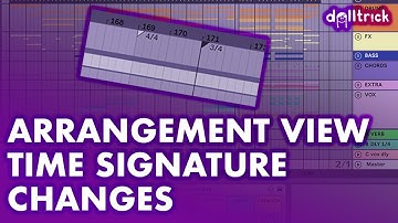 Ableton Live: Change Time Signature in Arrangement | A Tr!ck A Day with dolltr!ck