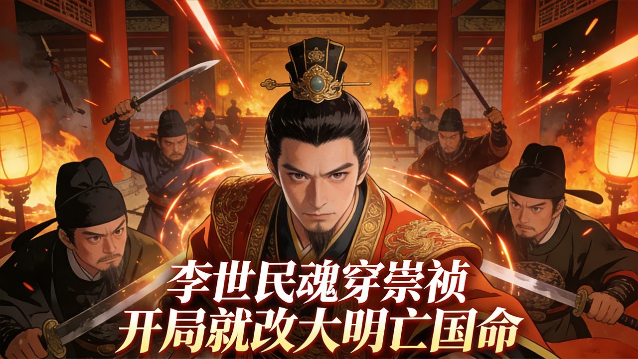 【全集】李世民魂穿崇禎，睜眼就遇太監逼宮，看他如何力挽狂瀾！#历史 #重生 #動態漫