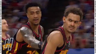 Trae Young Hits a CLUTCH THREE From Deep, Silences the 76ers Crowd