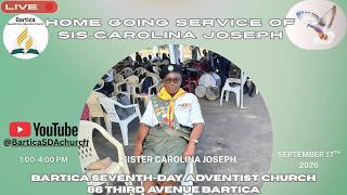 Full Home Going Service of Carolina Joseph September 17th 2026 Bartica Update