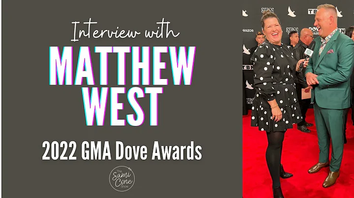 The Question that Stumped Matthew West at the Dove Awards (& What His Wife Brought in Her Purse!)