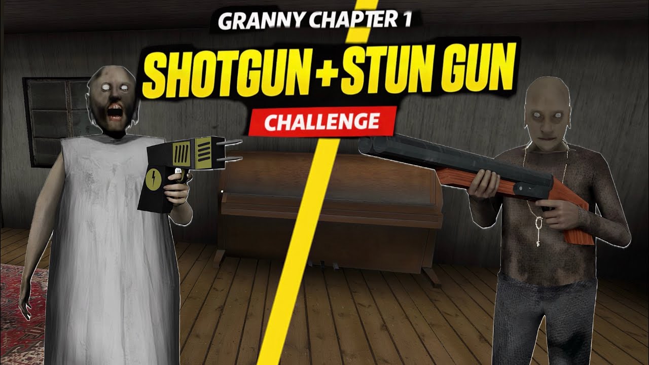 Granny Chapter 2 😱 | Shotgun + Stun Gun Se Granny Paagal Ho Gayi 😂