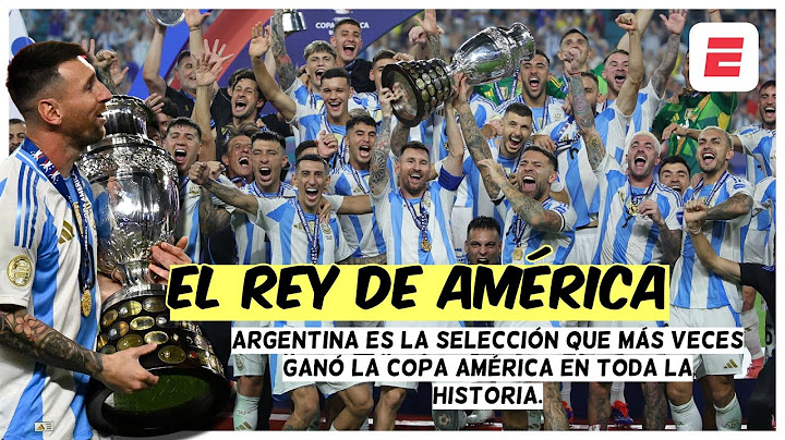 ARGENTINA CAMPEONA OTRA VEZ. Ganó 1-0 a Colombia. 16to. título de Copa América | Exclusivos