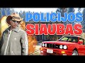 POLICIJOS SIAUBAS?! GTA ROLEPLAY LIETUVIŠKAI