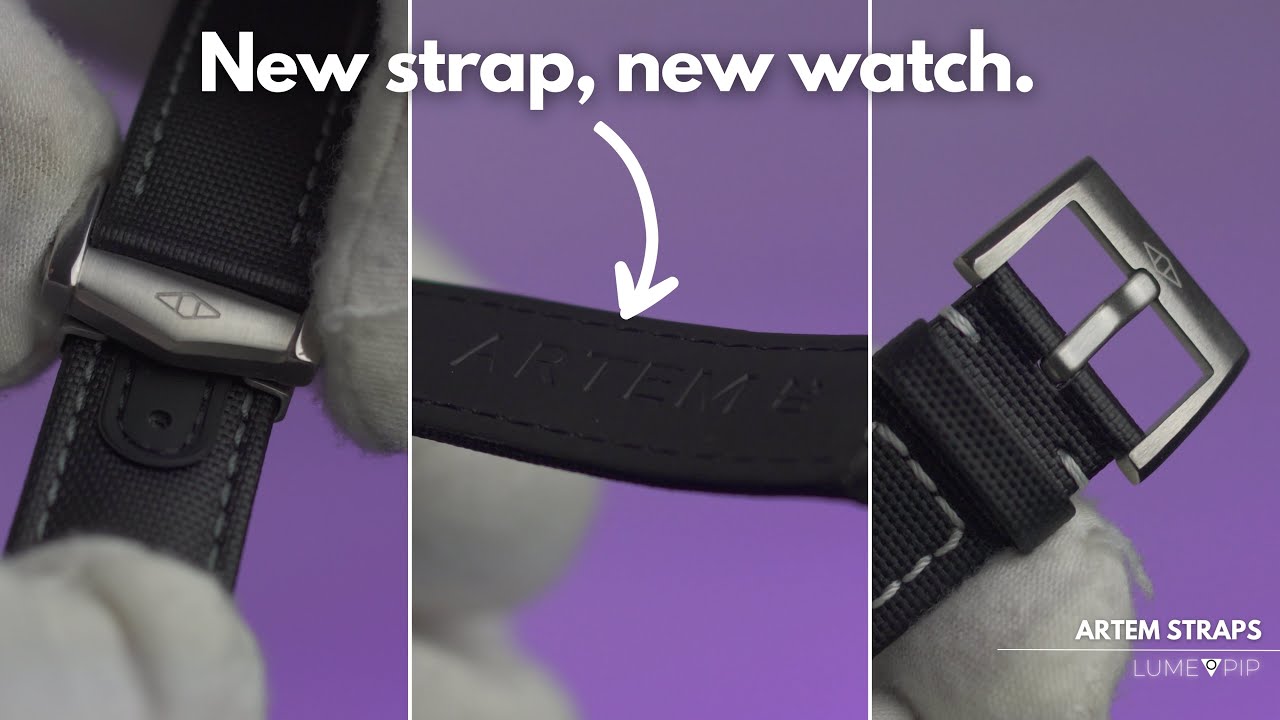 The easiest way to upgrade your watch! Artem Straps Review YouTube